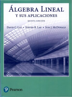 cover image of Álgebra lineal y sus aplicaciones